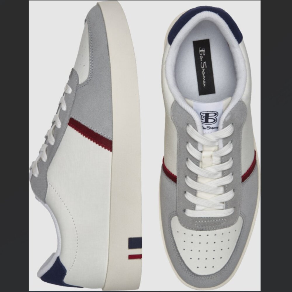 NEW Ben Sherman Richmond Moc Toe Lace Up Sneakers 11.5